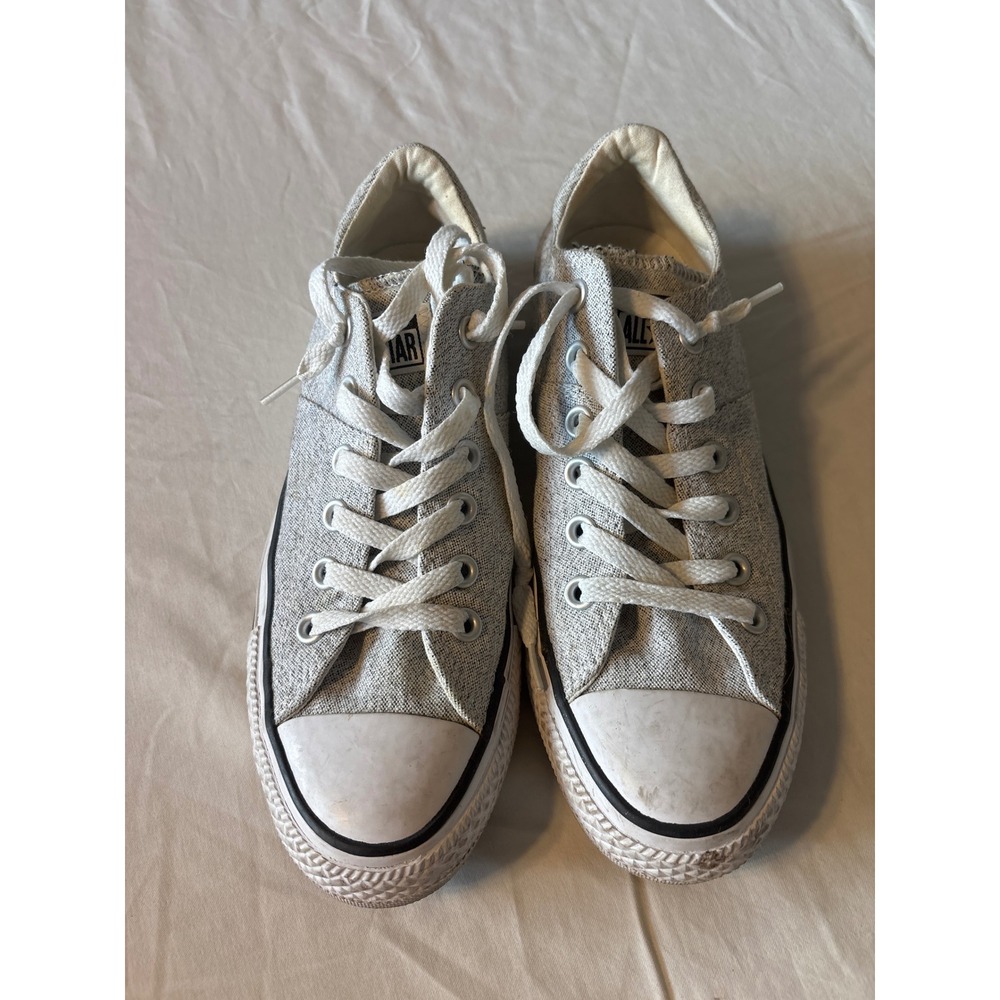Converse Chuck Taylor All Star Women 8.5‎ Grey Good Textile Low Top 549700F